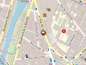 Carte de Le Salon De Coiffure à Paris