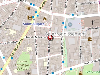 Carte de Soshop Club à Paris