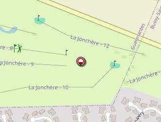 Carte de La Poste à Bussy-saint-georges