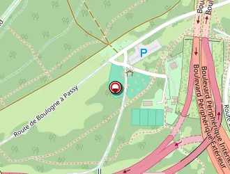 Carte de Tenniseum à Paris