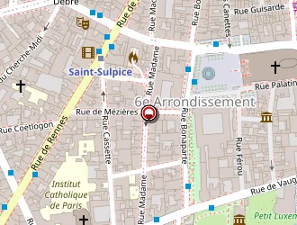 Carte de Denys à Paris