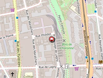 Carte de Drain Gilles à Paris