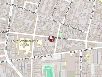 Carte de Peace & Lol à Vincennes