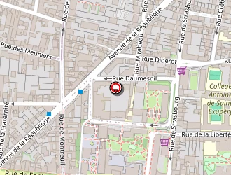 Carte de Yves Rocher à Vincennes