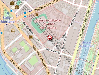 Carte de Siam School à Paris