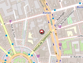 Carte de Juliette Krzesnska à Paris