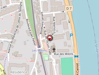 Carte de Millesim à Saint-cloud