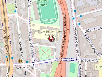 Carte de Ertus Alice à Paris