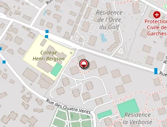 Carte de Cadrine à Garches