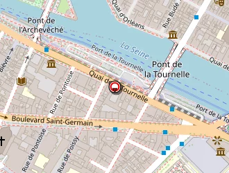 Carte de Paradis Latin à Paris