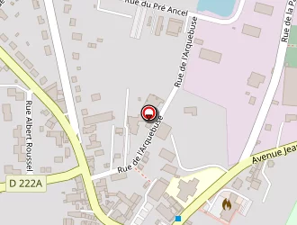 Carte de La Poste à Rebais