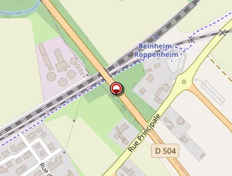 Carte de Sono André à Roppenheim