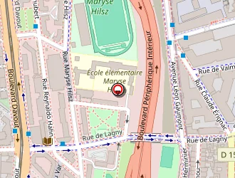 Carte de The Dream Studio à Paris