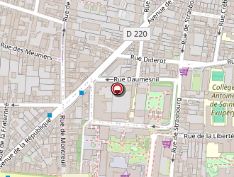 Carte de Oblique à Vincennes