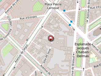 Carte de Safir Consulting à Paris