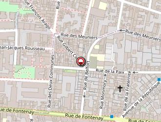 Carte de La Bascule à Vincennes