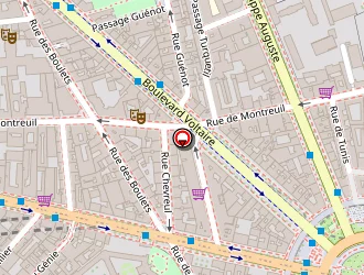 Carte de Pou Marjorie à Paris