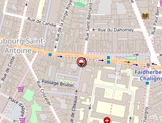 Carte de T Times à Paris