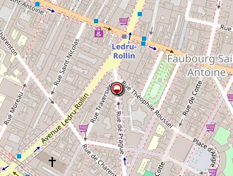 Carte de Pelisson Nadine à Paris