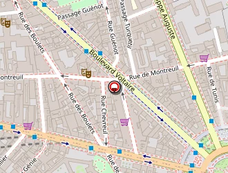 Carte de Langman Catherine à Paris