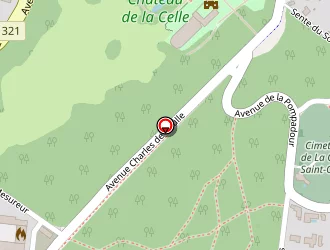 Carte de Commissariat De Police à Celle-saint-cloud (la)