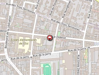 Carte de La Poste à Vincennes