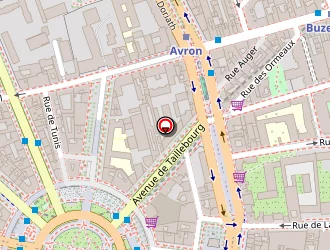 Carte de Pavillon Nation à Paris