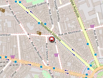 Carte de Institut Pamplemousse Minceur à Paris