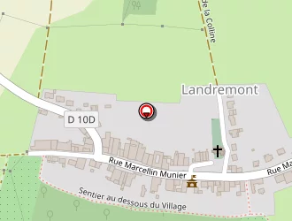 Carte de Terrain De Pétanque à Landremont