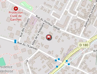 Carte de Décofor à Garches