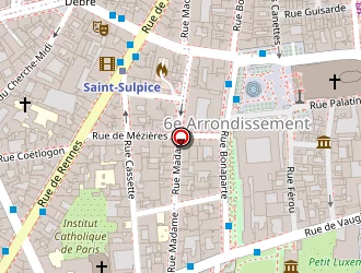 Carte de A 7 Management à Paris