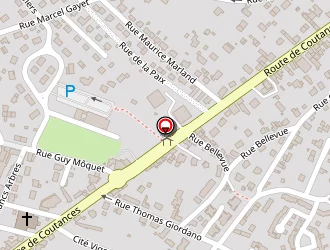 Carte de La Poste à Donville-les-bains