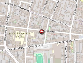 Carte de Bertrand Aléxis à Vincennes