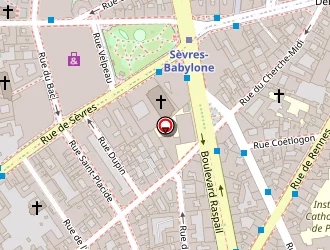 Carte de Sas Rodier à Paris