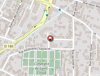 Carte de Broquin Jacques à Saint-cloud