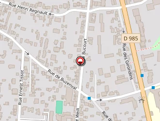 Carte de Caray à Saint-cloud