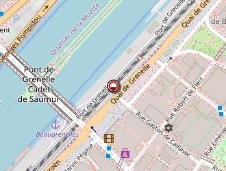 Carte de Statue De La Liberté à Paris