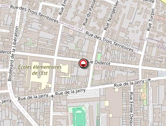 Carte de Archicop à Vincennes