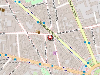 Carte de Aycard Caroline à Paris