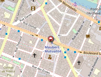 Carte de Hôtel Studia à Paris