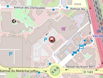 Carte de Inack-transfert à Fontenay-sous-bois