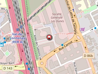 Carte de Papillon Ribbon And Bow à Fontenay-sous-bois