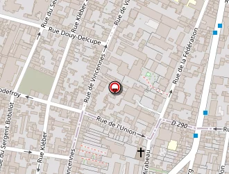 Carte de Murielle Palace à Vincennes