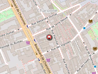 Carte de Dupuy Roger à Paris