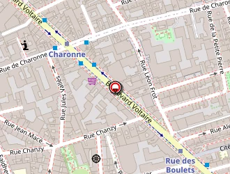 Carte de Nature Et Bio à Paris