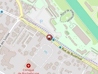 Carte de Coachmedia à Garches