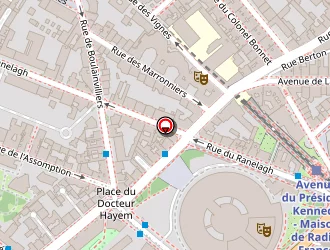 Carte de Buchalet Sylvie à Paris