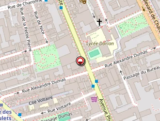 Carte de Le Petit Caillou à Paris