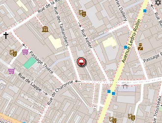 Carte de Kickers à Paris