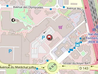 Carte de Infrastructure Bâtiment Travaux Public à Fontenay-sous-bois